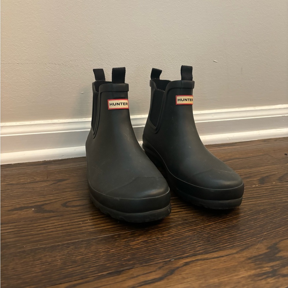Hunter Black Rain Boots
